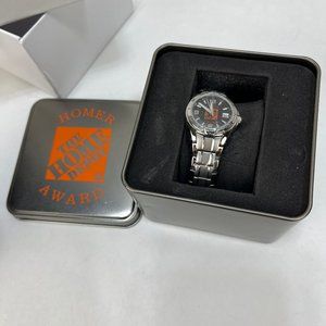 Fossil PR2043 Home Depot Homer Employee Award Watch w/ Original Tin NWT